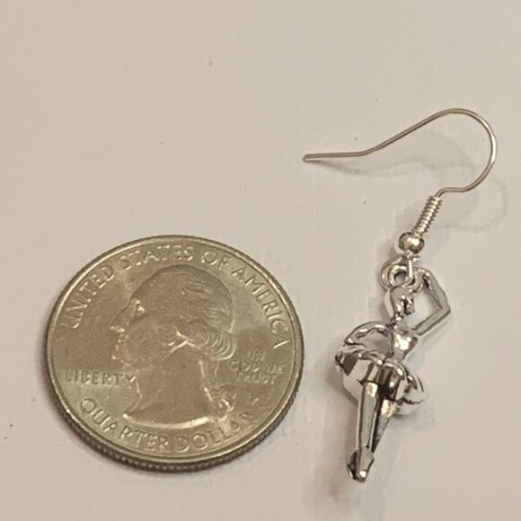 Ballet Dancer Earring, Dancing Earring, Gift Idea, Sports Earring, Dance Jewelry - Picture 6 of 7